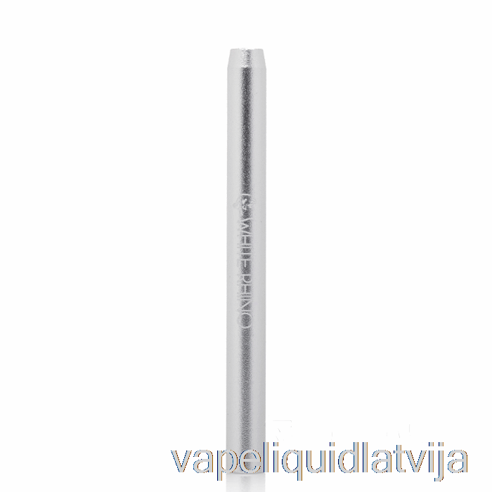 Balta Degunradžu Metāla Sikspārņu Degustācijas Caurule Sudraba Vape šķidrums